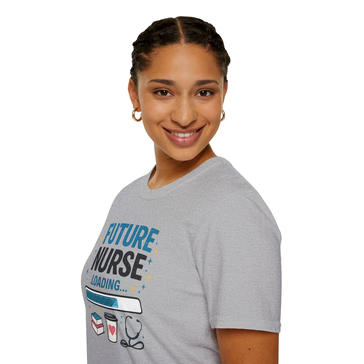 Future Nurse Loading Shirt – Funny Nursing Student T-Shirt, RN School Gift, Nursing School Graduation Tee, Nurse Student Gift Idea