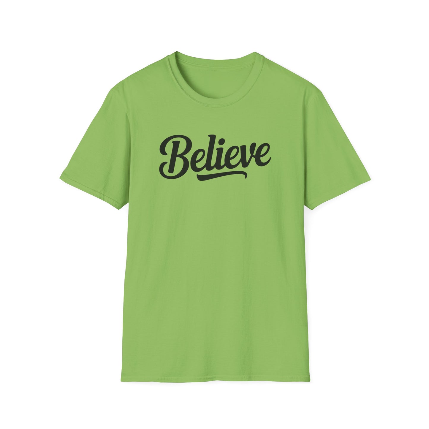 Believe T-Shirt – Inspirational Faith Shirt, Christian Motivational Tee, Positive Encouragement Apparel