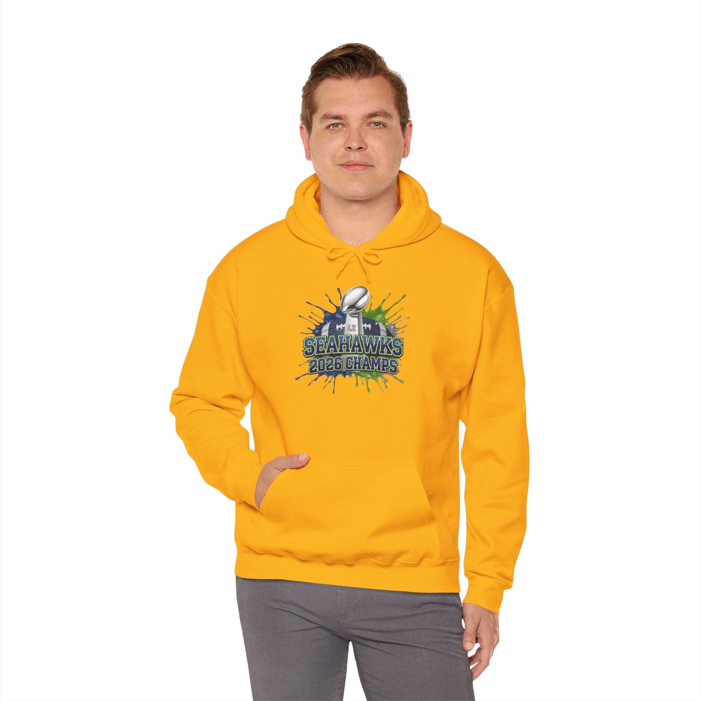 Seahawks 2026 Champions Hoodie – Seahawks Football 12s Fan Hoodie, 2026 football Champs, Football Gift