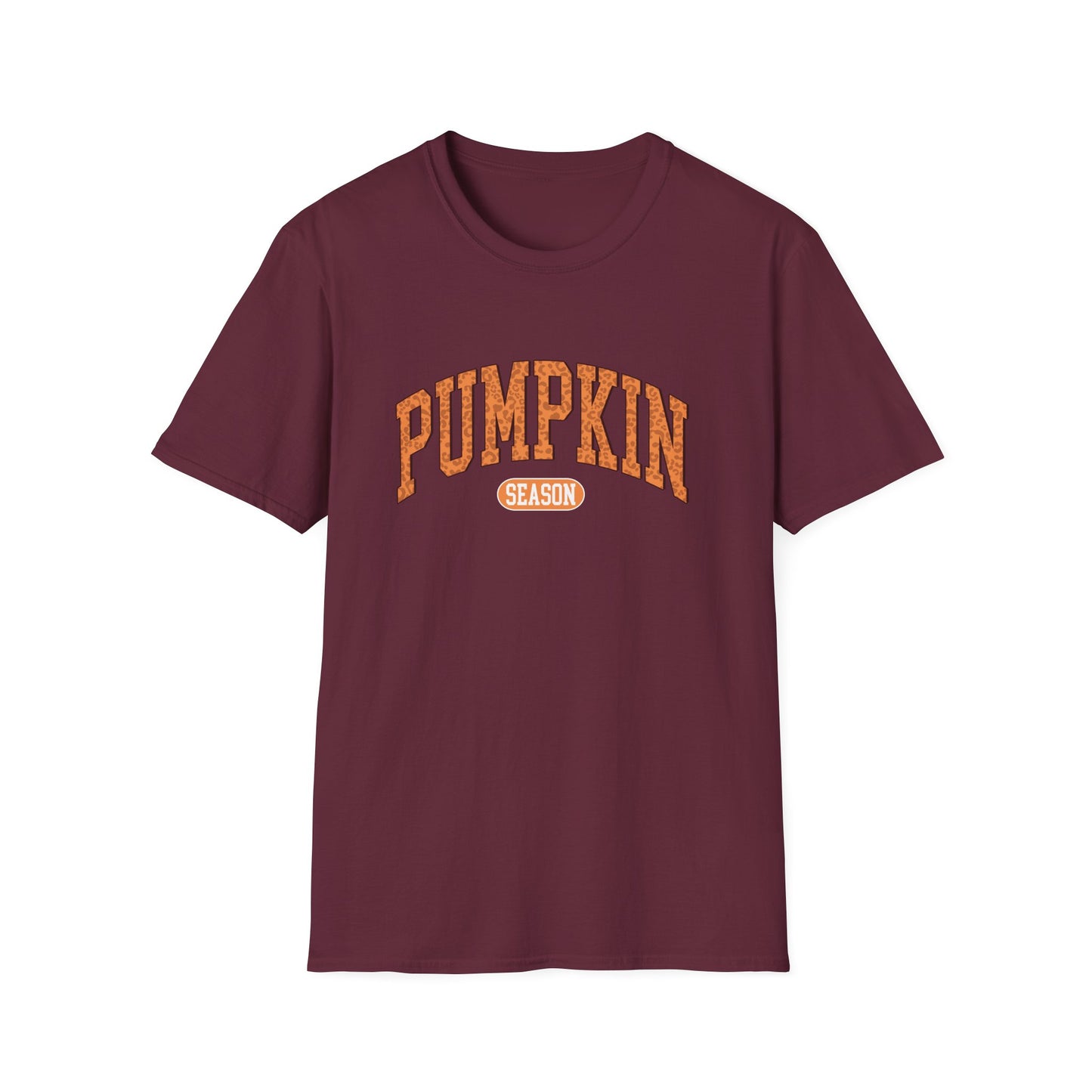 Pumpkin Season Fall T-Shirt - Cute Women's Autumn Tee, Thanksgiving Shirt, Pumpkin Thanksgiving Tee, Cozy Fall Tee for Her, Friendsgiving