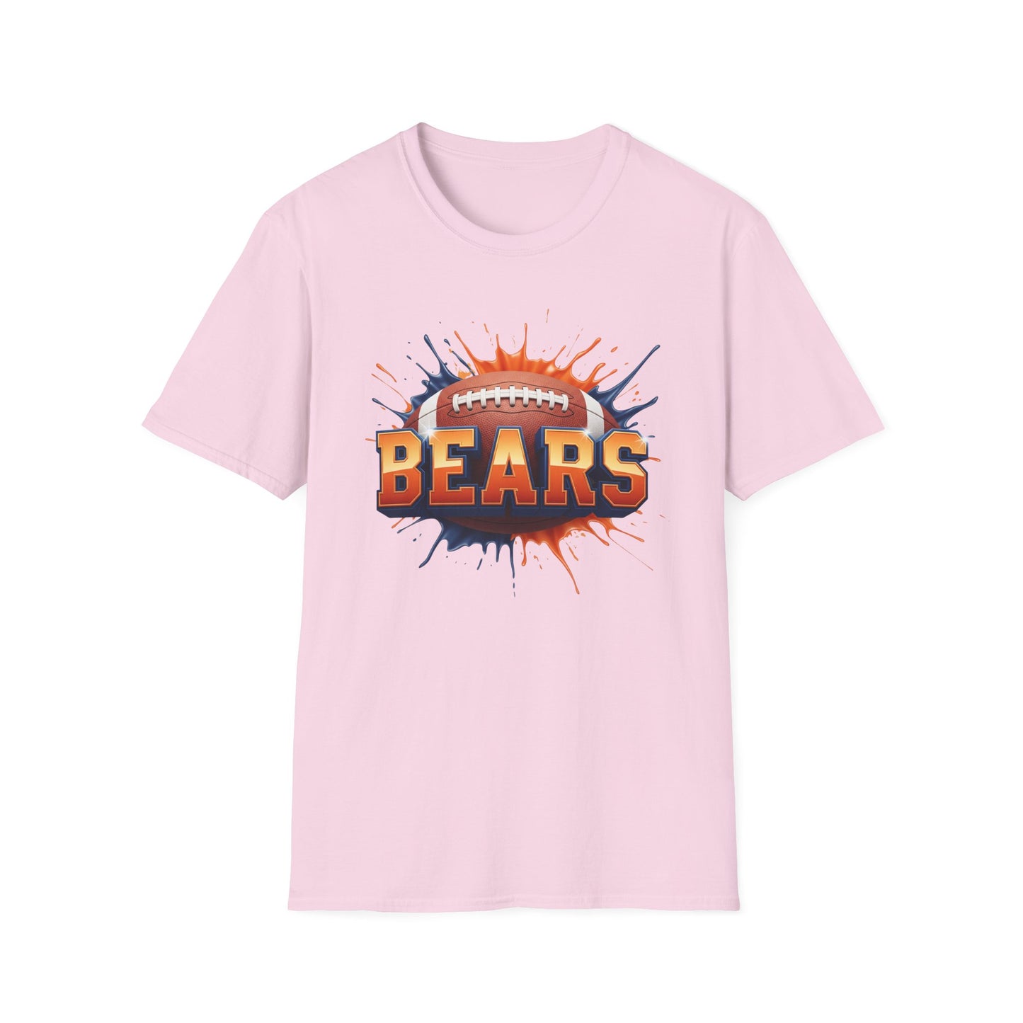 Chicago Football Unisex T-Shirt, Chicago Team Tee, Football Gift for Chicago Fans, Game Day Shirt, Sports Fan Apparel, Football Tee