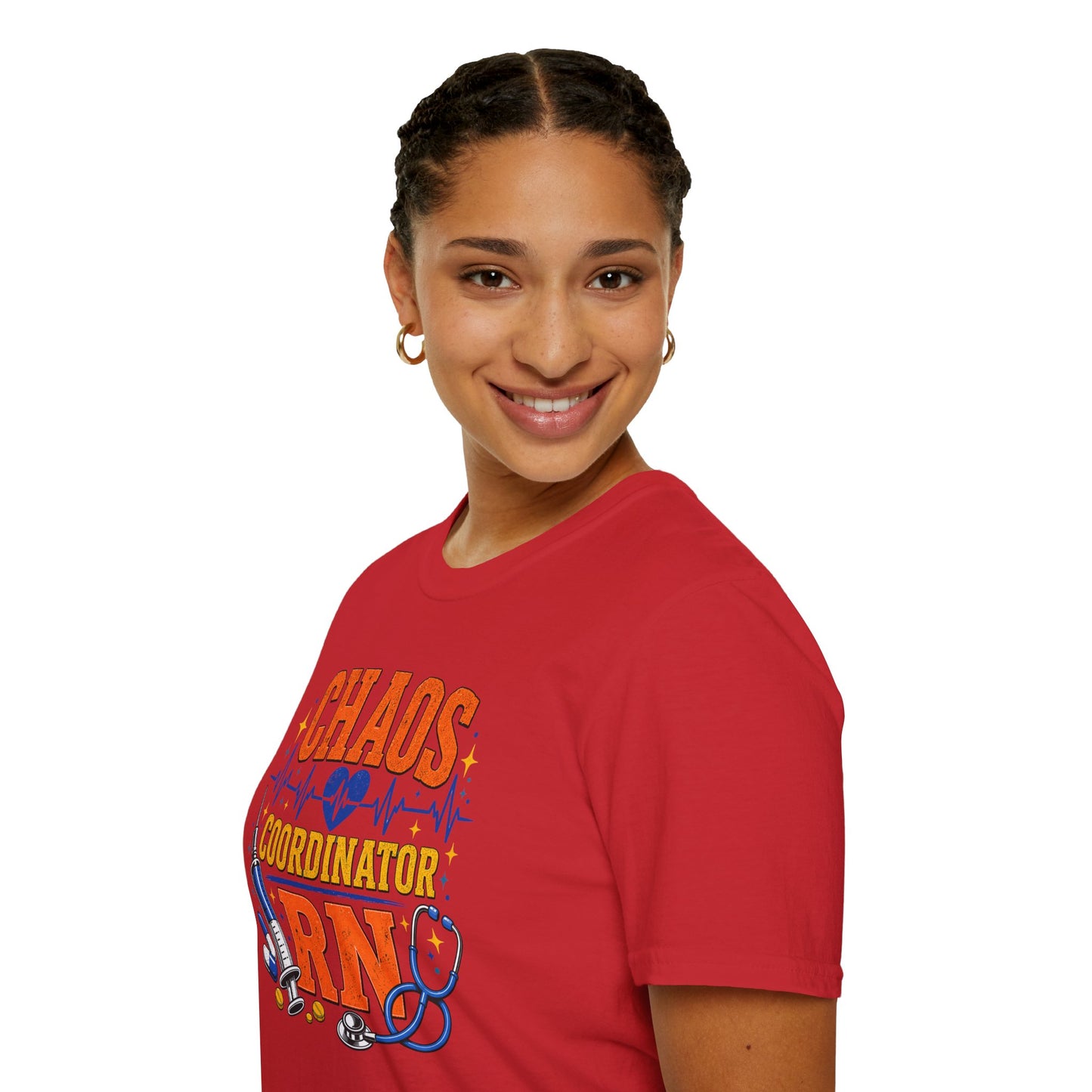 Chaos Coordinator RN Shirt – Funny Nurse Shirt – Nurse Life Tee – Medical Humor Gift for Nurses, RN LPN CNA Nursing Shirt