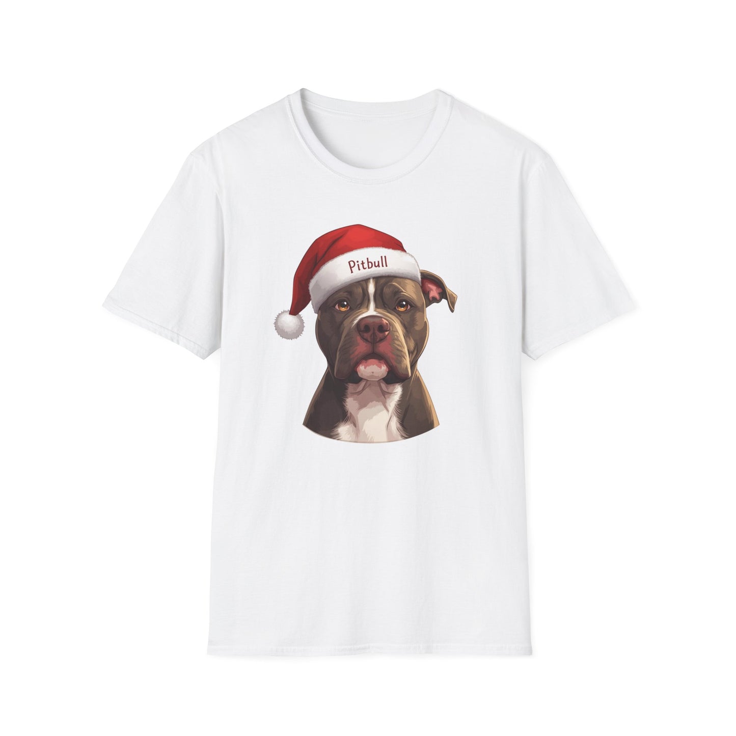 Pit Bull Terrier Dog Portrait Shirt – Pitbull Dog Lover Gift, Cute Dog Mom Tee, Dog Dad Shirt, Pet Breed Apparel