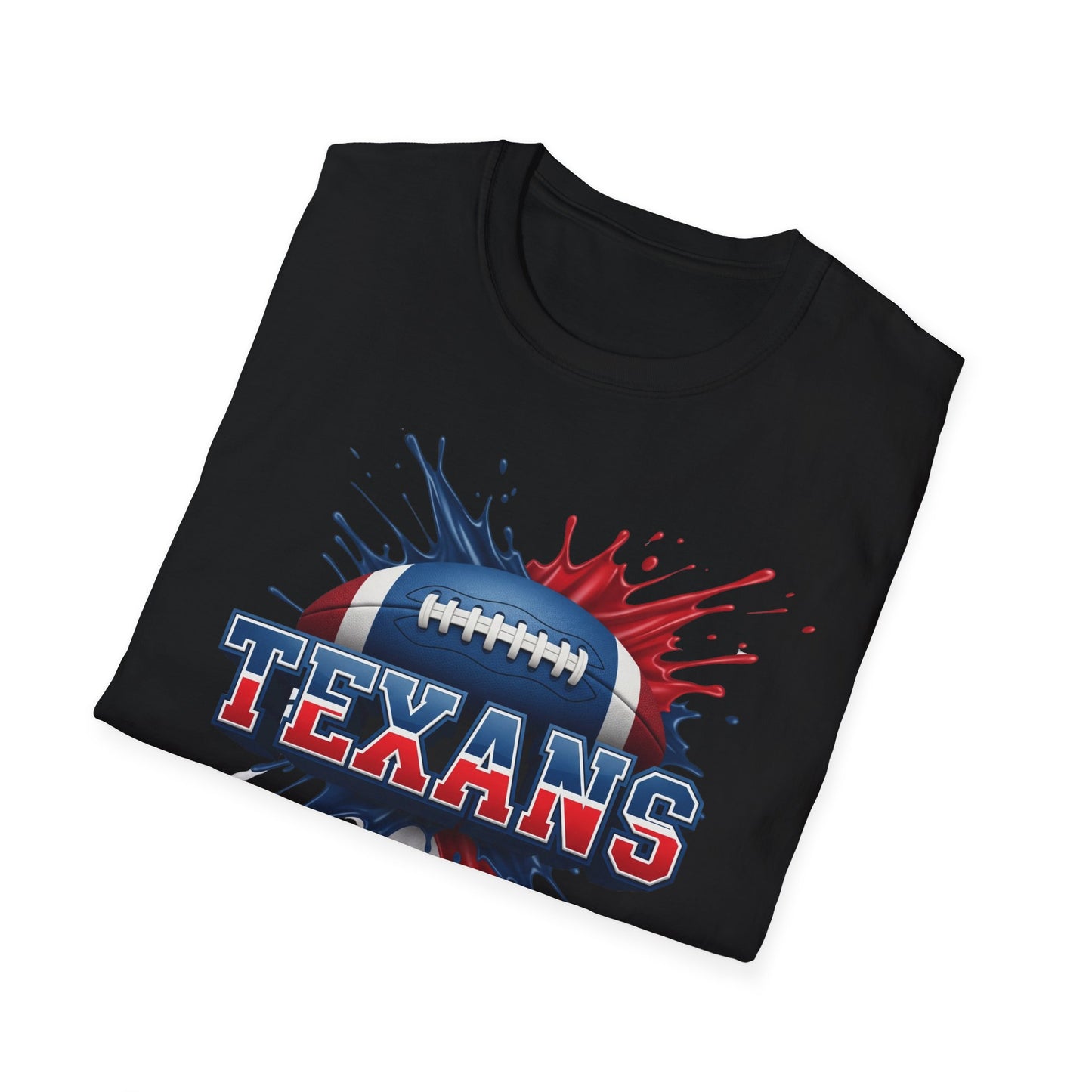 Houston Football Unisex T-Shirt, Houston Team Tee, Football Gift for Houston Fans, Game Day Shirt, Sports Fan Apparel, Football Tee