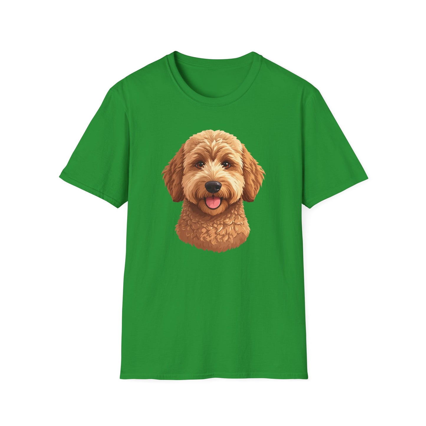 Goldendoodle Dog Portrait Shirt – Goldendoodle Dog Lover Gift, Cute Dog Mom Tee, Dog Dad Shirt, Pet Breed Apparel