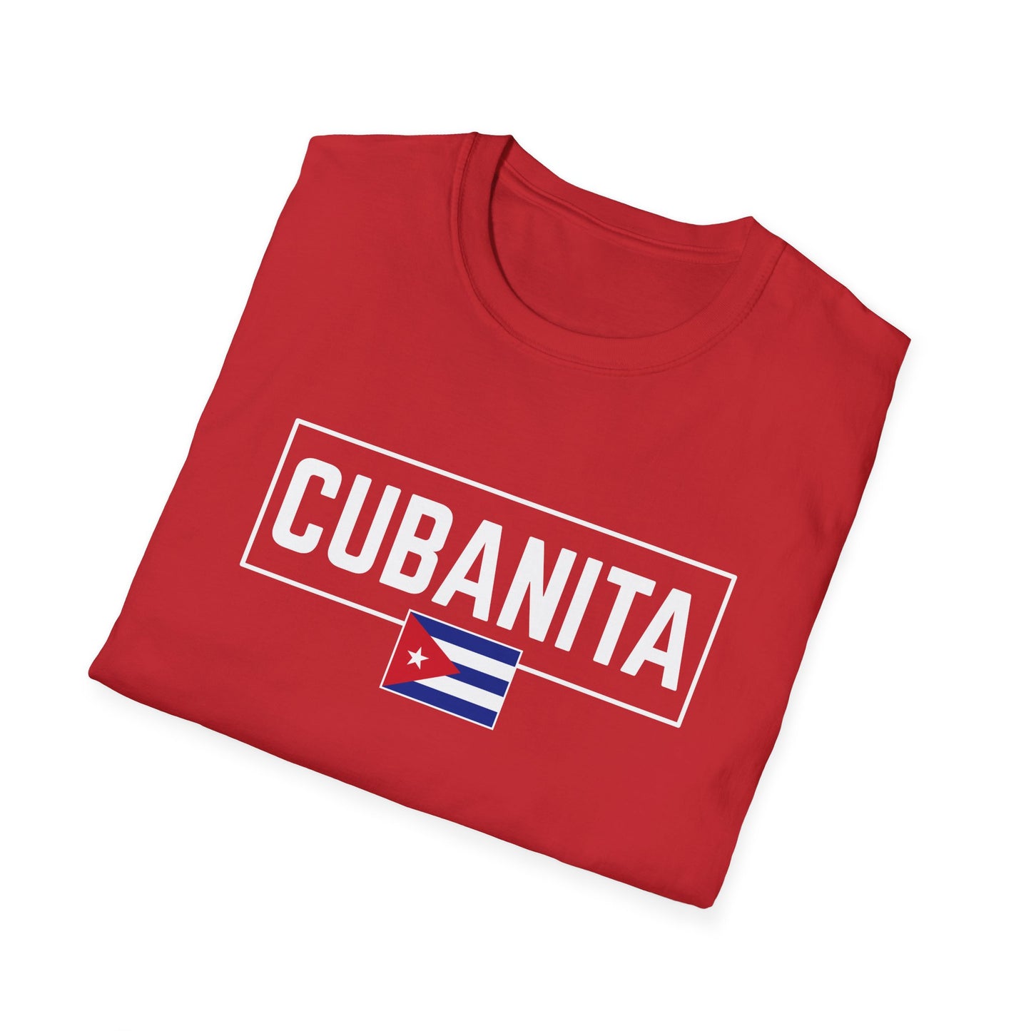 CUBANITA T-Shirt – Cuban Flag Shirt for Women, Latina Pride Tee, Cuba Heritage Top, Cuban Culture Graphic Tee