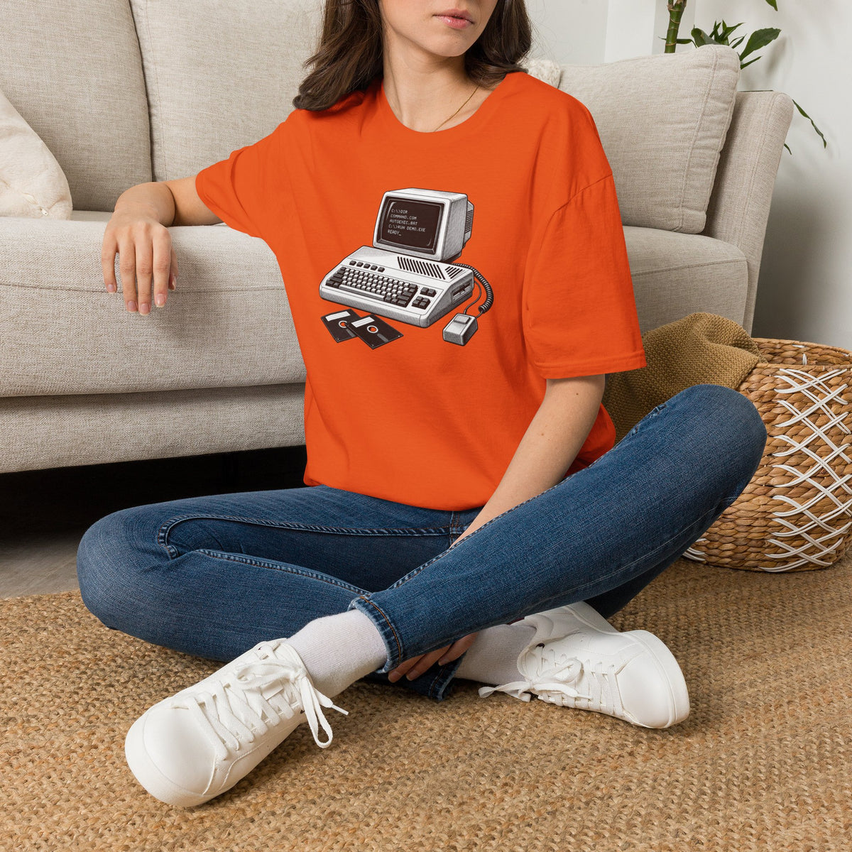 Vintage Computer T-Shirt, Retro Tech Shirt, Floppy Disk Tee, Programmer Gift, Computer Nerd Shirt