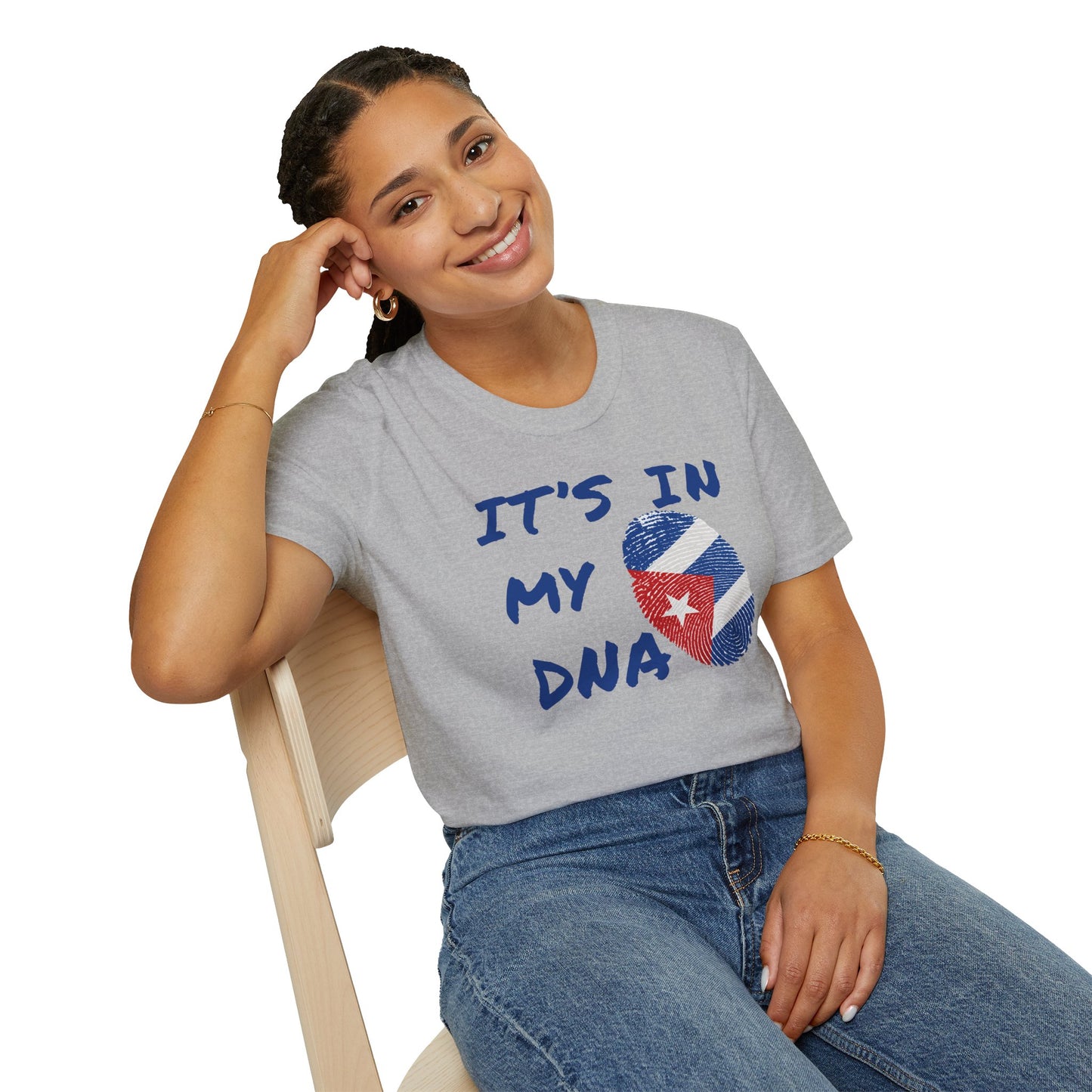 It's In My DNA Cuban Pride T-Shirt, Graphic Tee for Hispanic Heritage, Cuban American Heritage, Latin roots Tee, Cuban Pride Gift