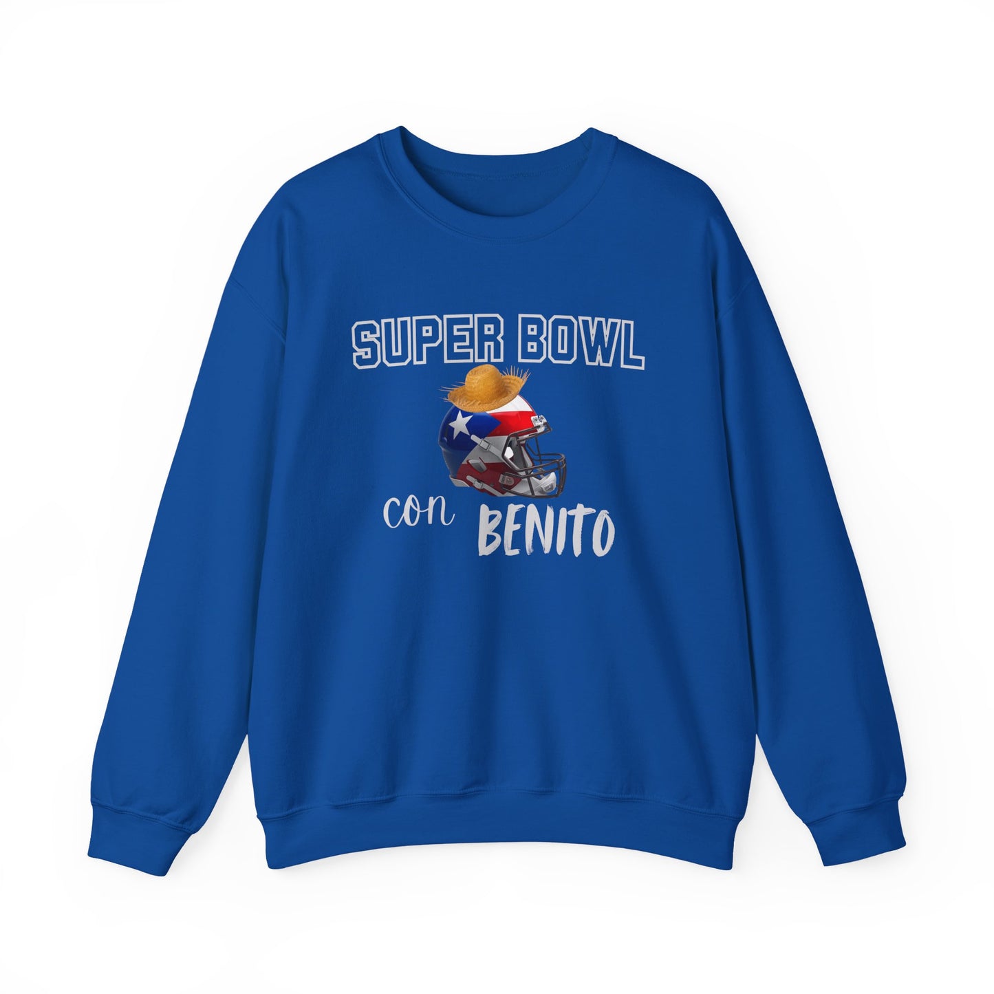 Benito Bowl Halftime 2026 Sweatshirt, Benito Bowl Shirt, Football Fan Gift, Puerto Rico Heritage Sweatshirt, Boriqua Pride Gift