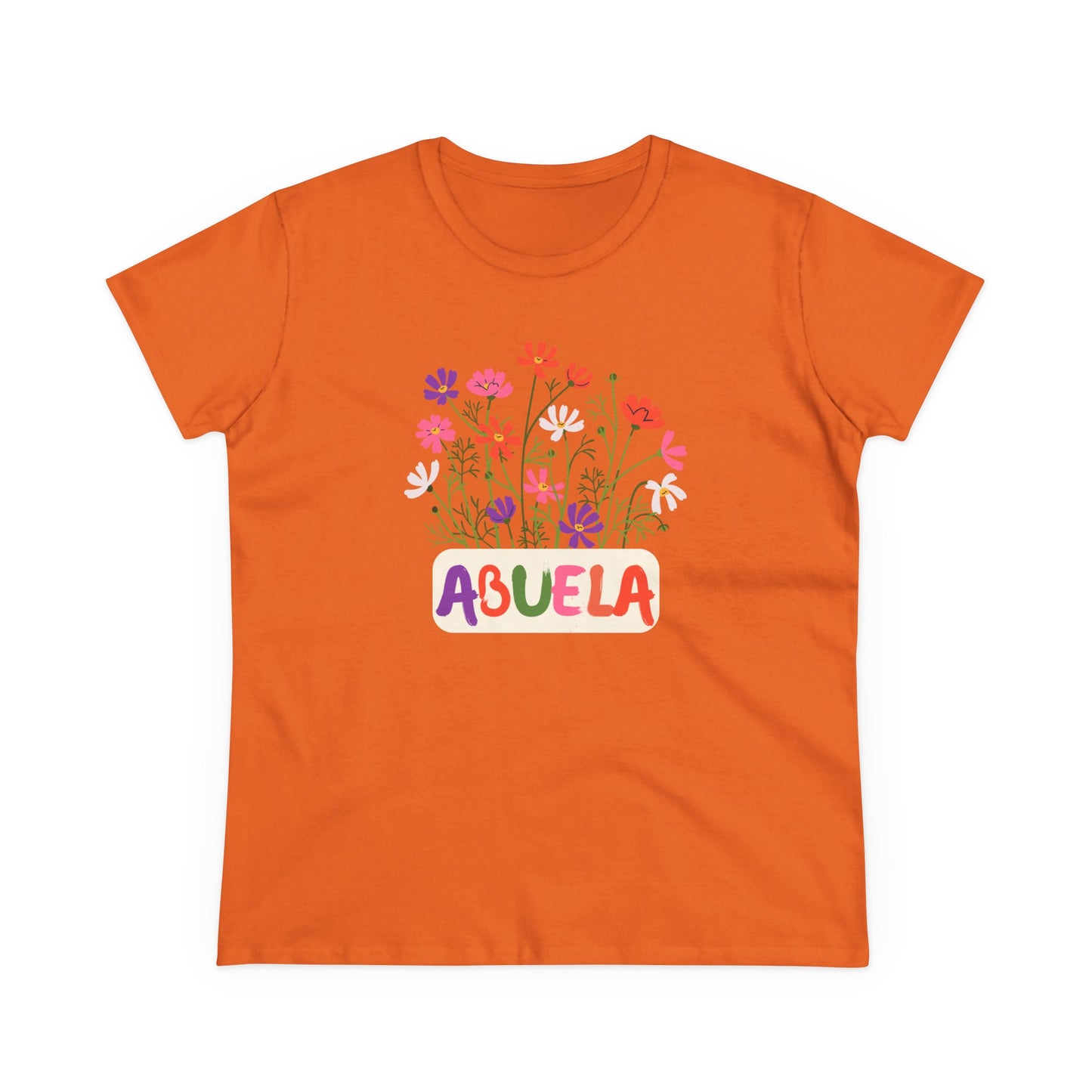 Abuela con Flores Shirt, Gift for Grandma, Gift for Abuela, Mothers Day Gift, Dia de las madres regalo, Abuela Gifts, Gift for Mom