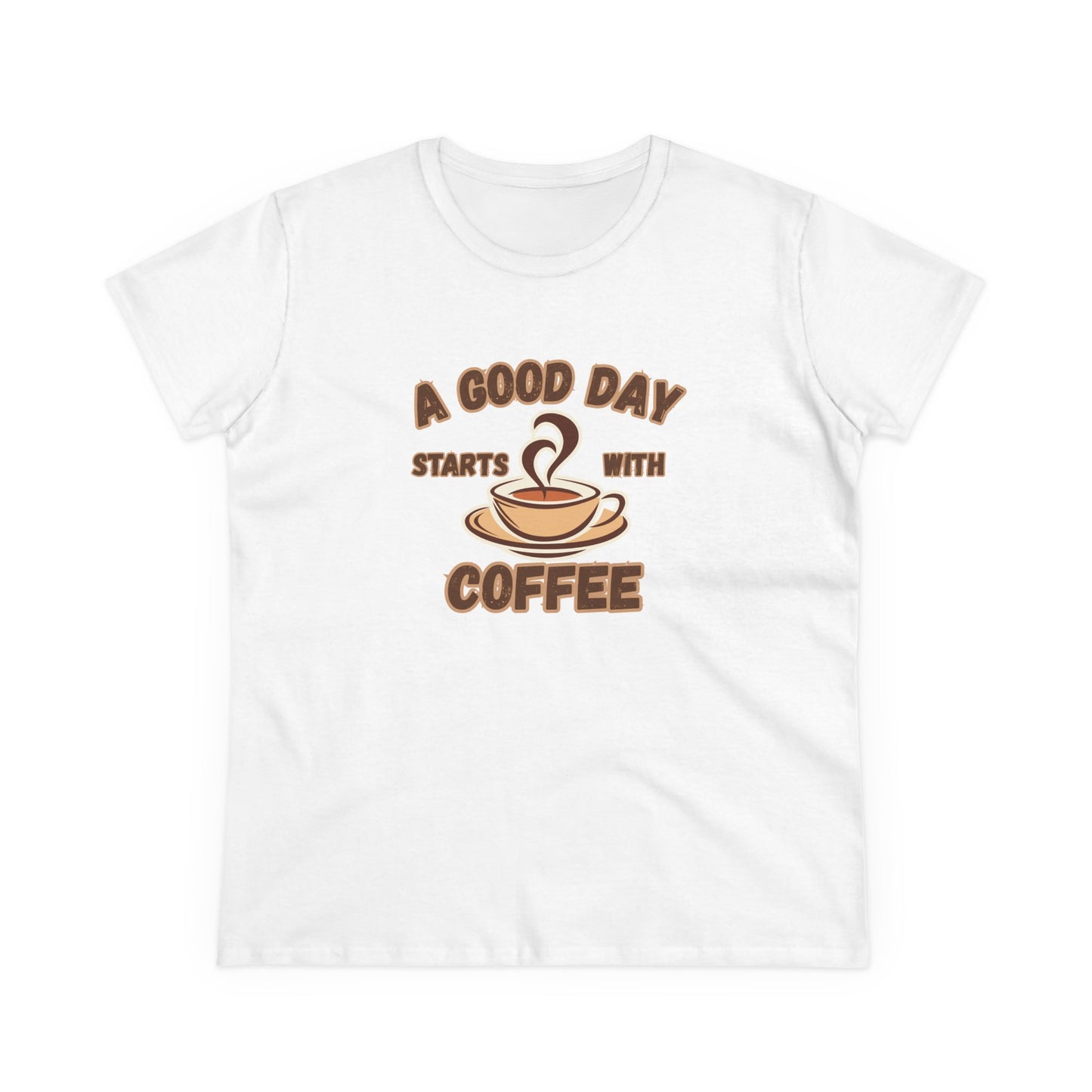 A Good Day Starts with Coffee Shirt, Funny Coffee Shirt, Mother's Day Gift, Coffee Lover Gift, Mom Gift, Coffee Drinker Gift, Mother Gift