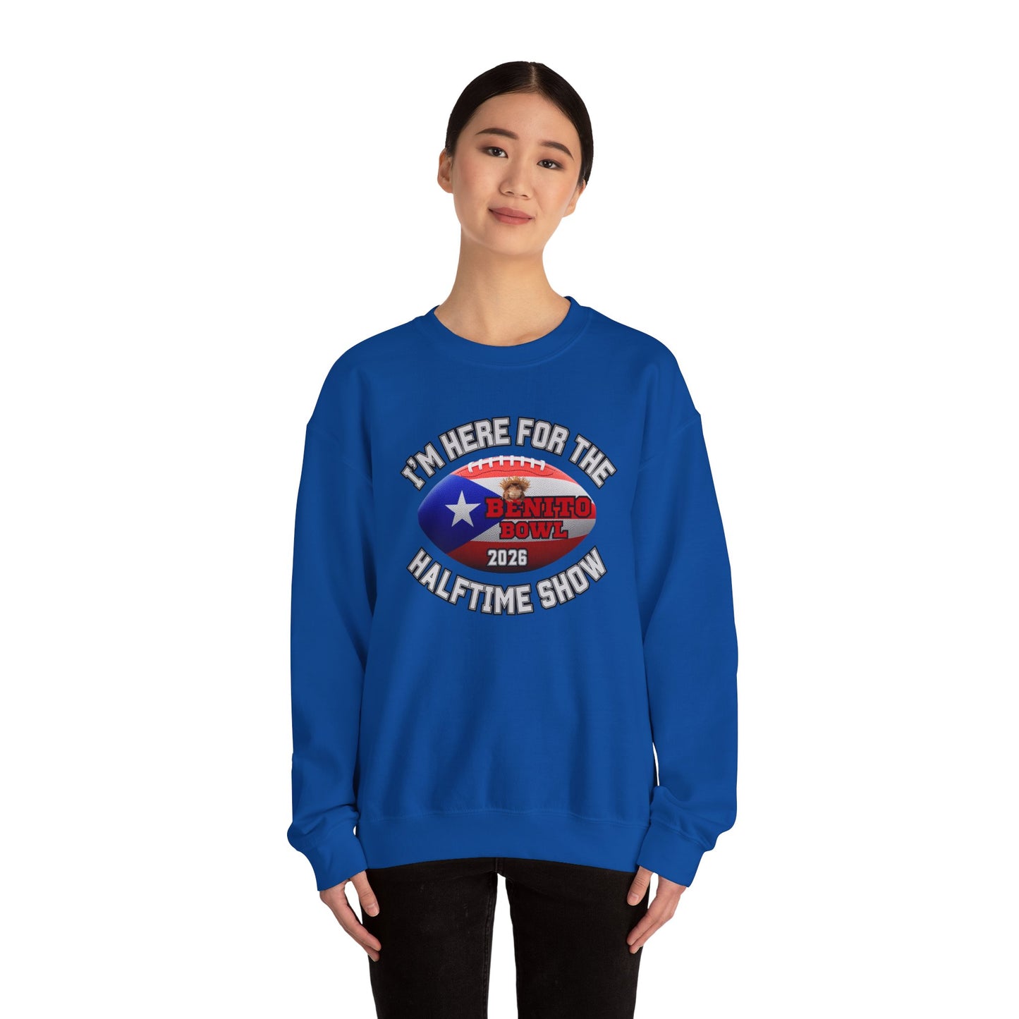 Benito Bowl Halftime 2026 Sweatshirt, Benito Bowl Shirt, Football Fan Gift, Puerto Rico Heritage Sweatshirt, Boriqua Pride Gift