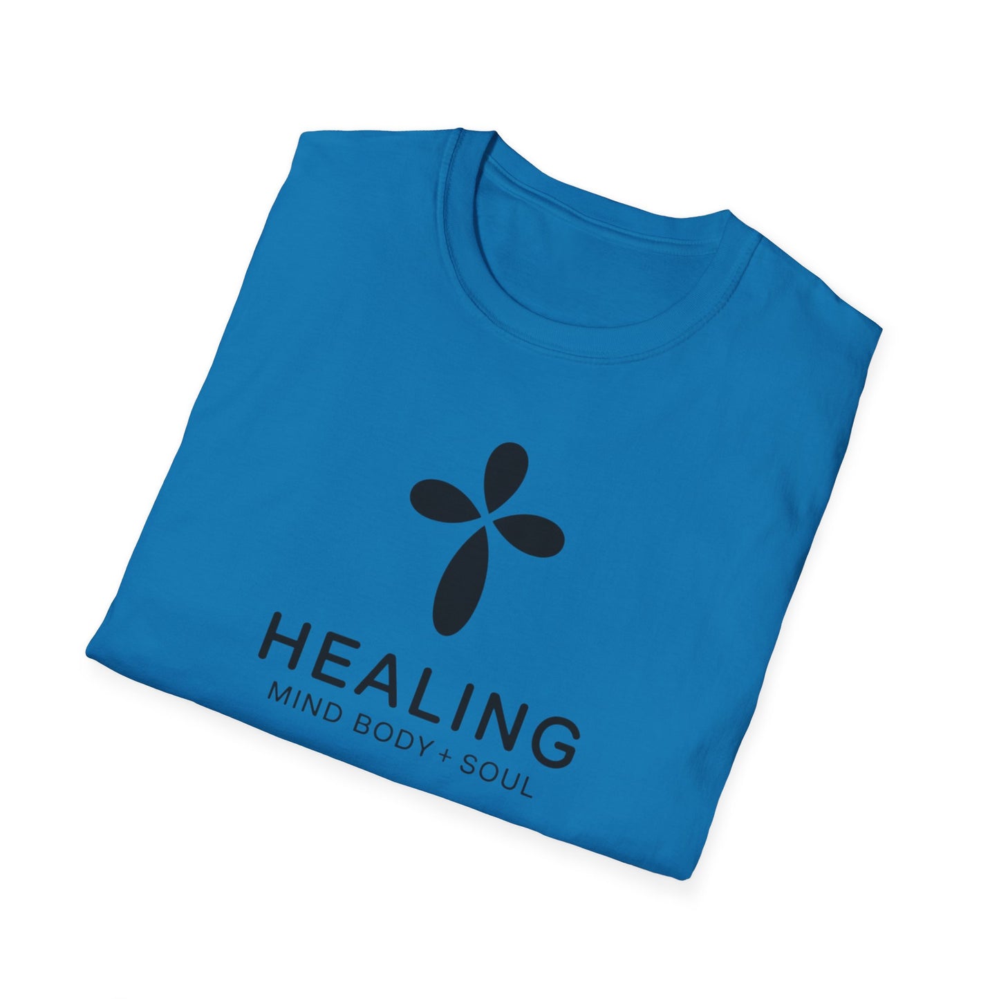 Healing Mind Body Soul T-Shirt – Minimalist Spiritual Wellness Tee, Inspirational Healing Shirt