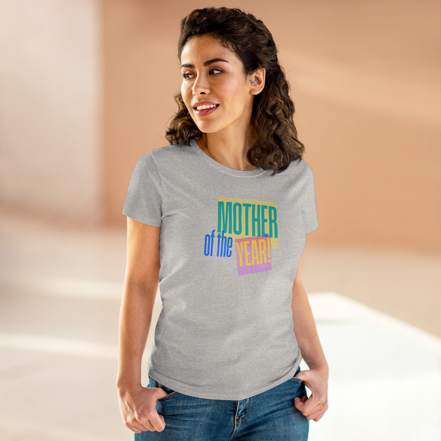 Mother of the Year! T-Shirt, Gift for Mom, Cute Summer Top, Mother's Day Gift, Family Gatherings, Casual Wear, Mom's Birthday