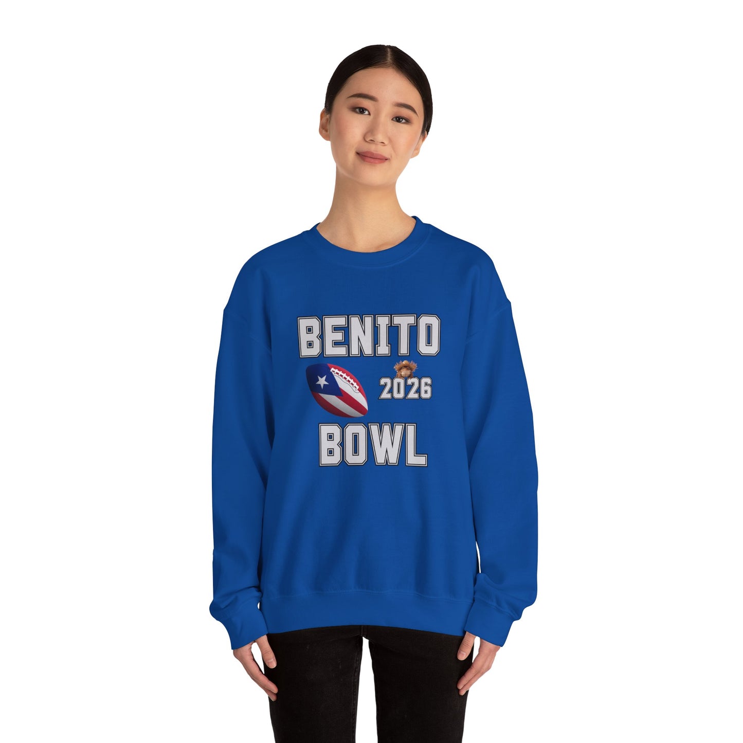 Benito Bowl Halftime 2026 Sweatshirt, Benito Bowl Shirt, Football Fan Gift, Puerto Rico Heritage Sweatshirt, Boriqua Pride Gift