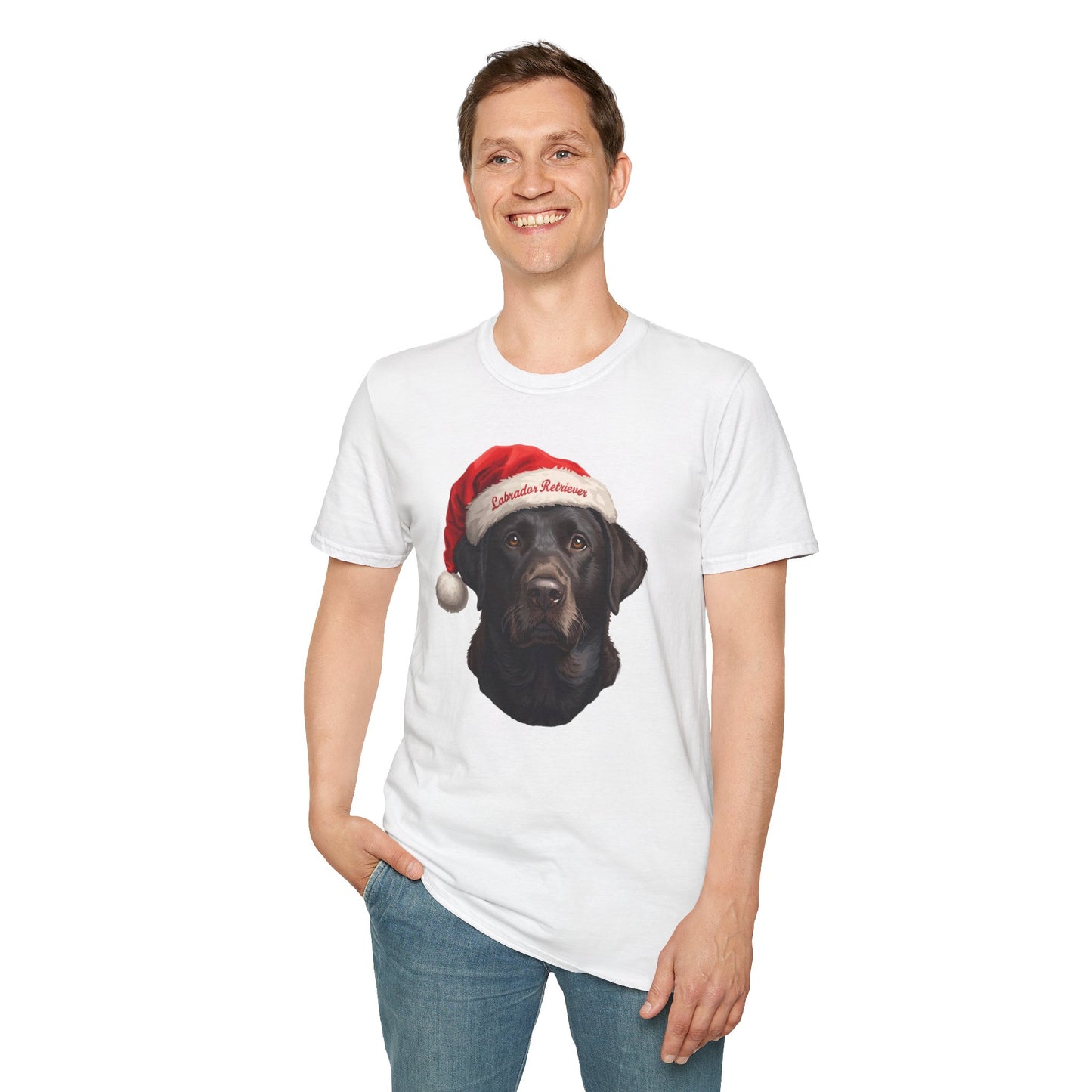 Labrador Retriever Dog Portrait Shirt – Black Lab Dog Lover Gift, Cute Dog Mom Tee, Dog Dad Shirt, Pet Breed Apparel