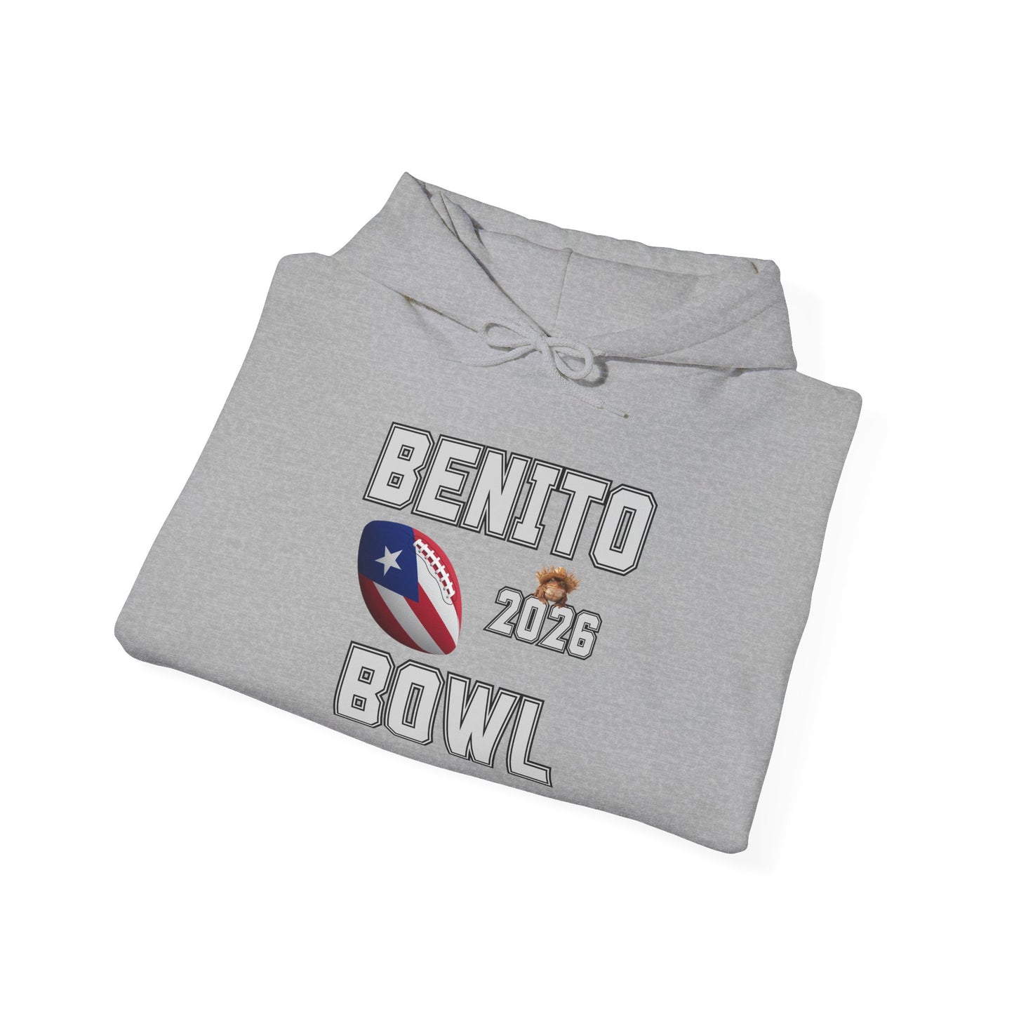 Benito Bowl Halftime Shirt 2026 Hoodie, Benito Bowl Hooded Sweatshirt, Football Fan Gift, Puerto Rico Heritage Hoodie, Boriqua Pride Gift