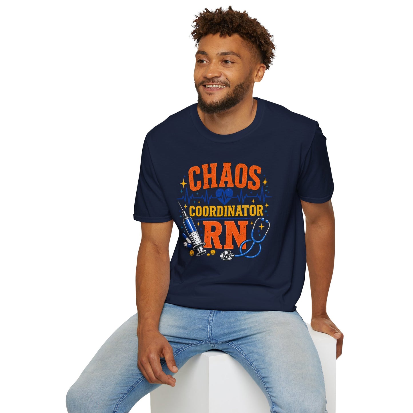 Chaos Coordinator RN Shirt – Funny Nurse Shirt – Nurse Life Tee – Medical Humor Gift for Nurses, RN LPN CNA Nursing Shirt