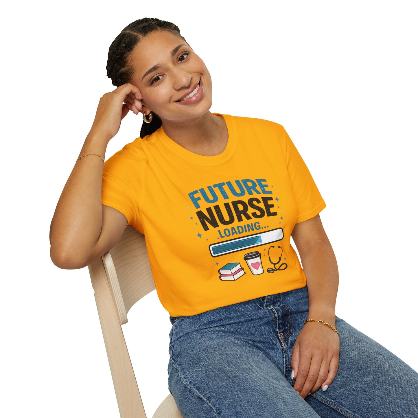Future Nurse Loading Shirt – Funny Nursing Student T-Shirt, RN School Gift, Nursing School Graduation Tee, Nurse Student Gift Idea