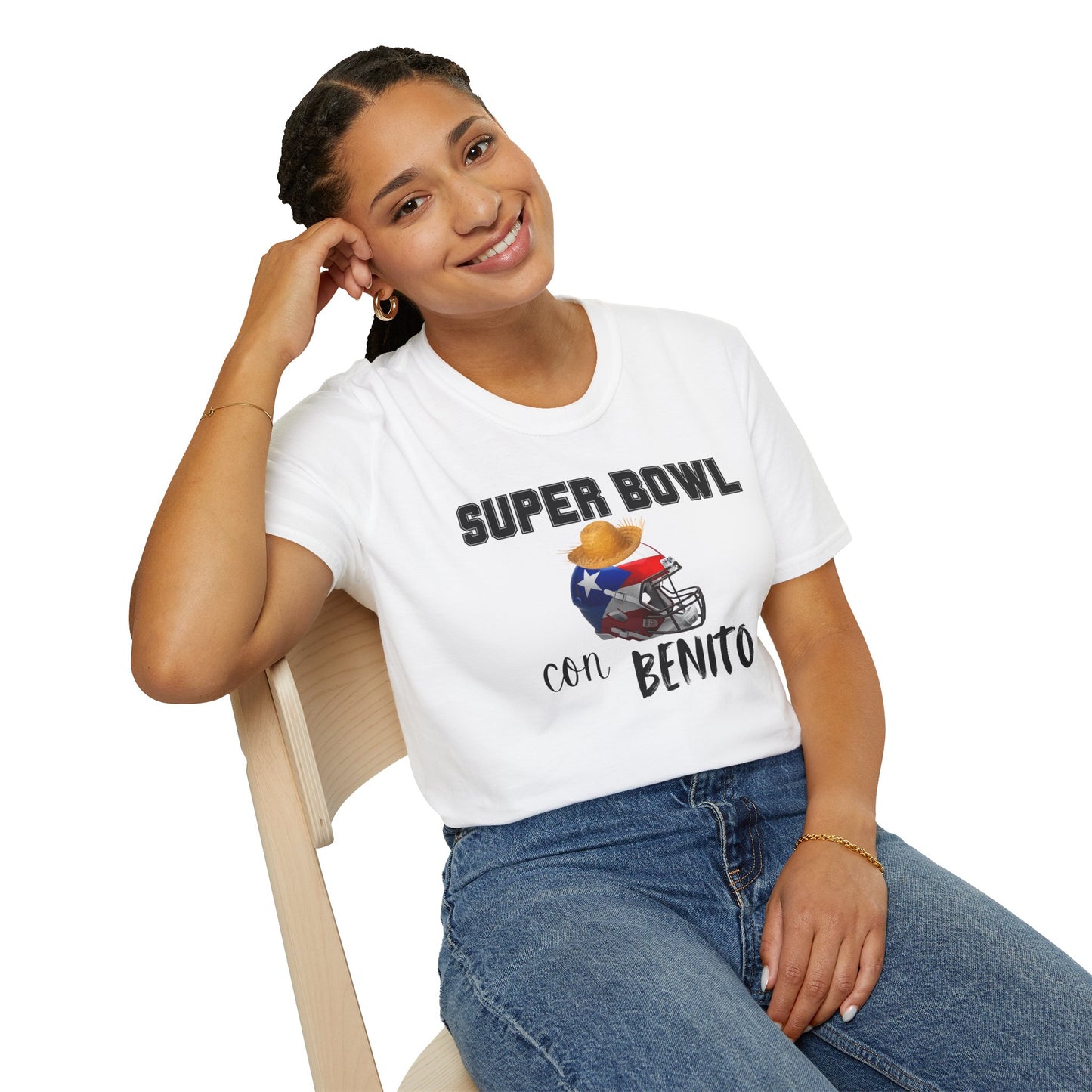 Benito Bowl Halftime Helmet Shirt 2026 T-Shirt, Benito Bowl Shirt, Football Fan Gift, Benito Tee, Puerto Rico Heritage Boriqua Pride Gift
