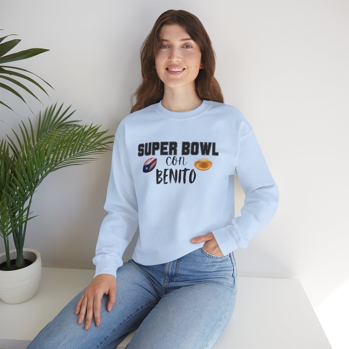 Benito Bowl Halftime 2026 Sweatshirt, Benito Bowl Shirt, Football Fan Gift, Puerto Rico Heritage Sweatshirt, Boriqua Pride Gift