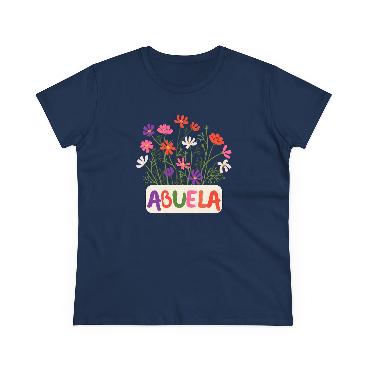 Abuela con Flores Shirt, Gift for Grandma, Gift for Abuela, Mothers Day Gift, Dia de las madres regalo, Abuela Gifts, Gift for Mom