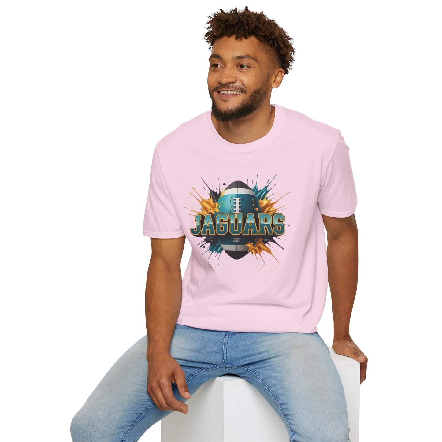 Jacksonville Football Unisex T-Shirt, Jacksonville Team Tee, Football Gift for Jacksonville Fans, Game Day Shirt Sports Fan Football Apparel