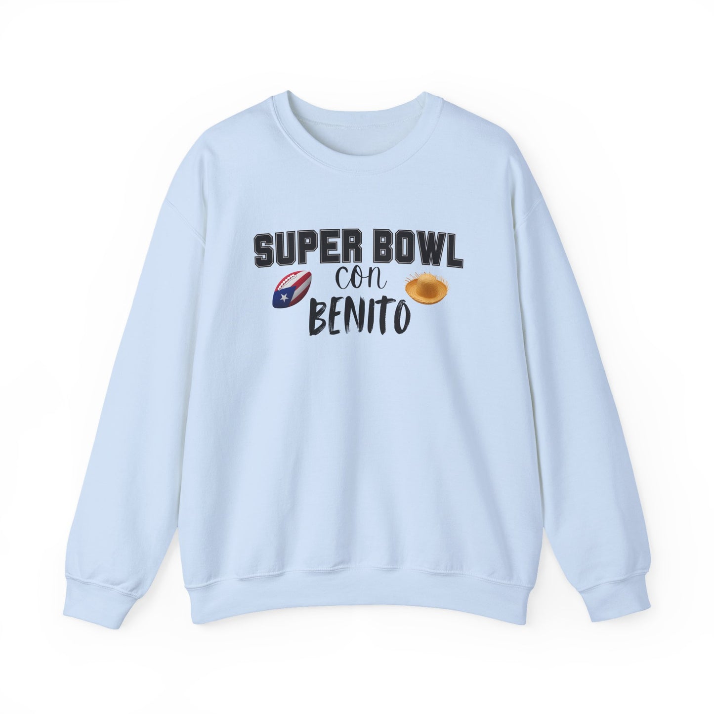 Benito Bowl Halftime 2026 Sweatshirt, Benito Bowl Shirt, Football Fan Gift, Puerto Rico Heritage Sweatshirt, Boriqua Pride Gift