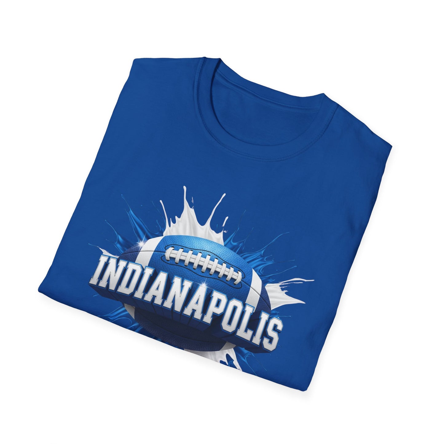 Indianapolis Football Unisex T-Shirt, Indianapolis Team Tee, Football Gift for Indianapolis Fans, Game Day Shirt, Sports Fan Apparel Tee