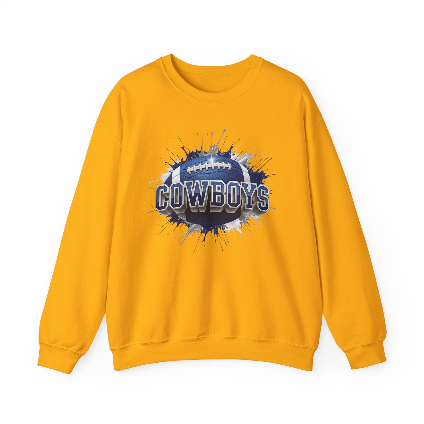 Dallas Football Sweatshirt, Dallas Team Sweatshirt, Football Gift for Dallas Fans, Game Day Sports Fan Football Apparel