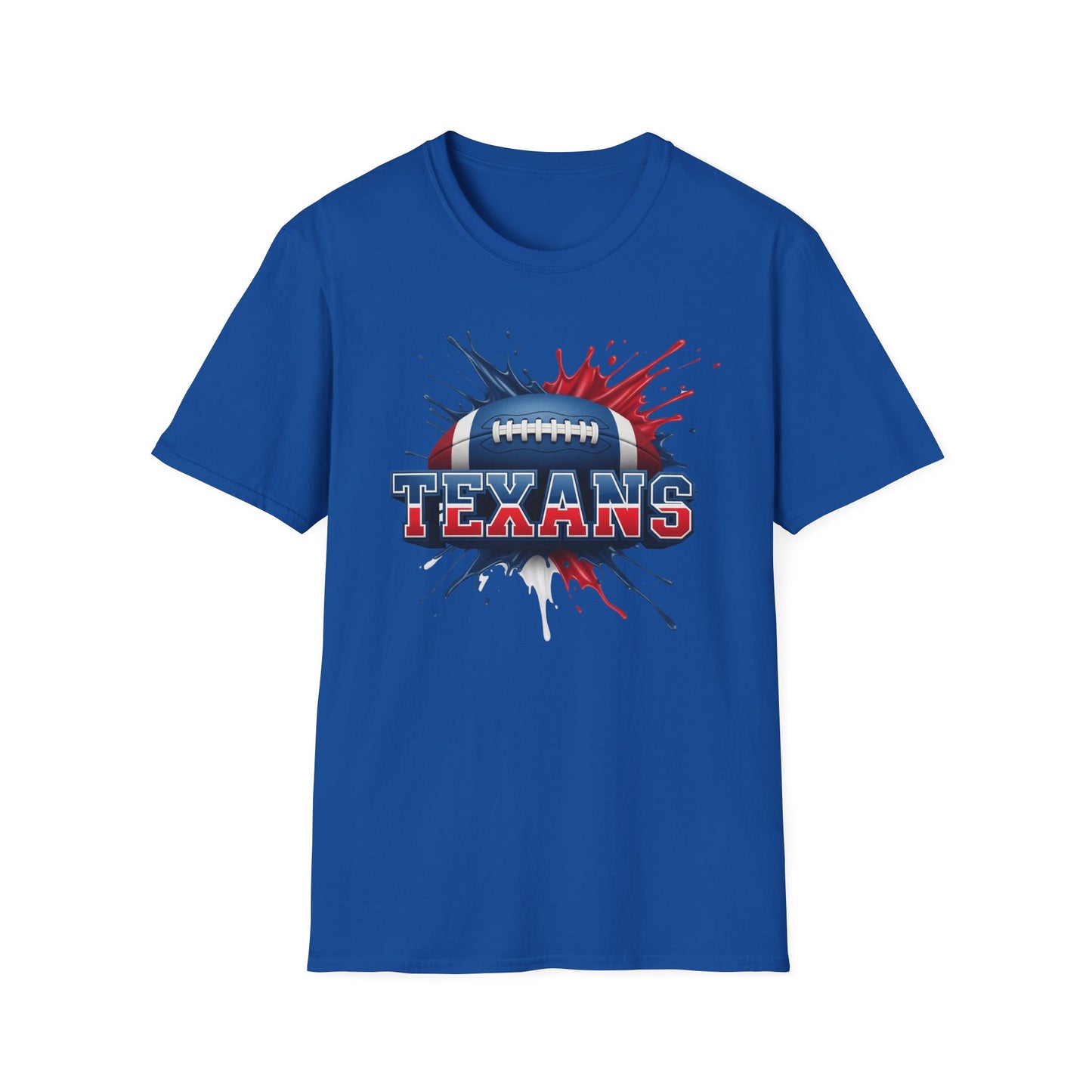 Houston Football Unisex T-Shirt, Houston Team Tee, Football Gift for Houston Fans, Game Day Shirt, Sports Fan Apparel, Football Tee