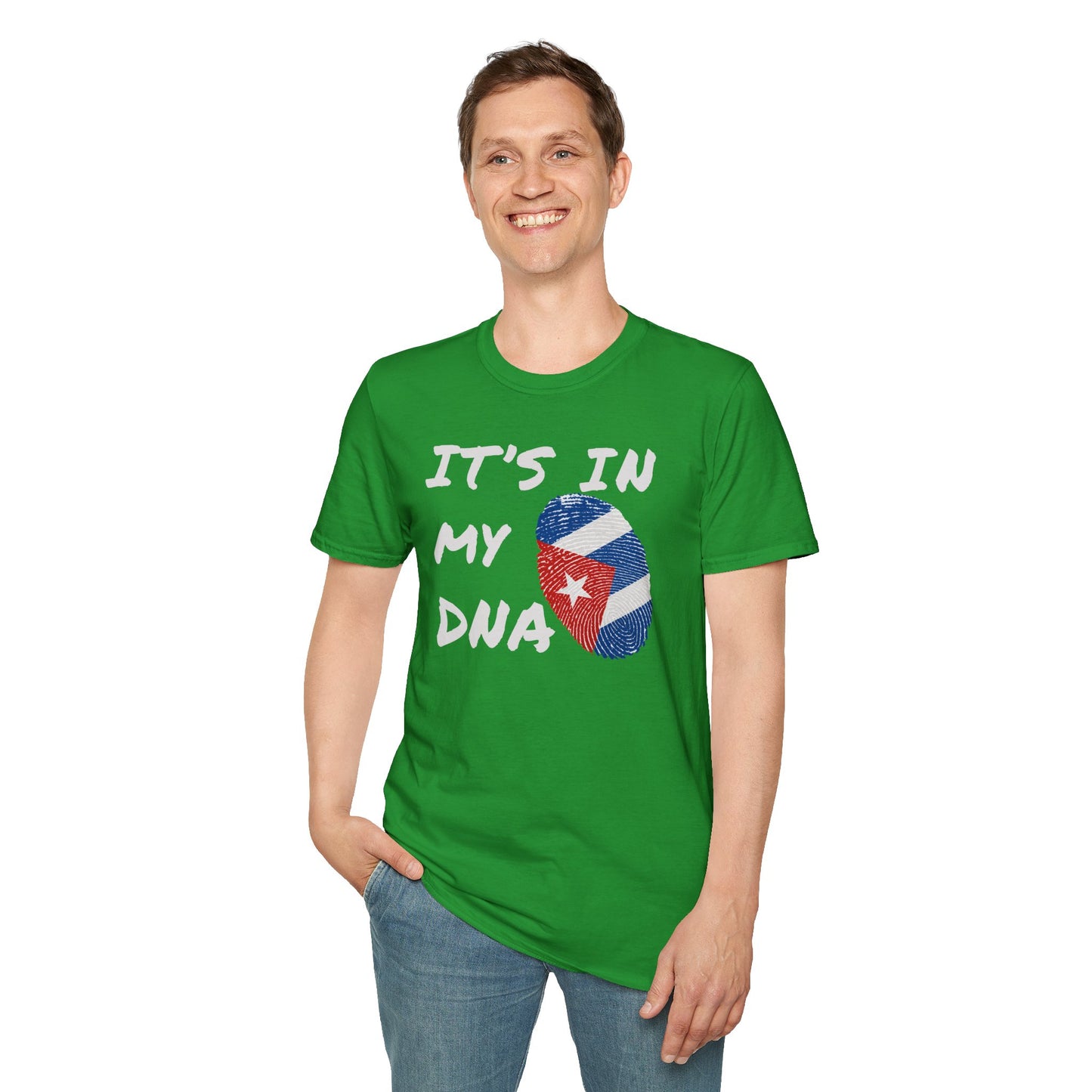 It's In My DNA Cuban Pride T-Shirt, Graphic Tee for Hispanic Heritage, Cuban American Heritage, Latin roots Tee, Cuban Pride Gift