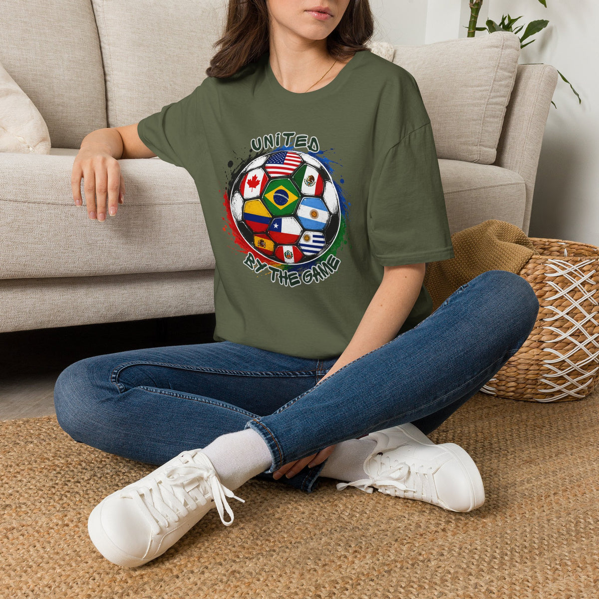 United by the Game Soccer Shirt, Global Football Fan Tee, International Soccer T-Shirt, Soccer Lover Gift