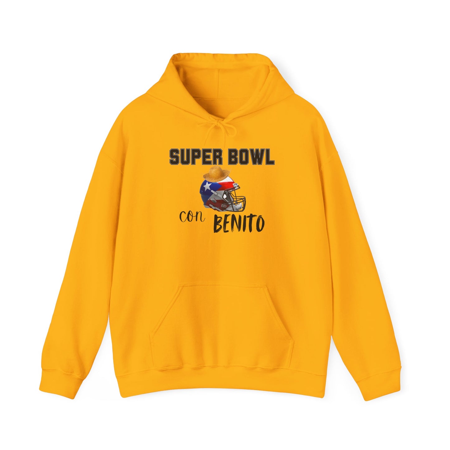 Benito Bowl Halftime Shirt 2026 Hoodie, Benito Bowl Hooded Sweatshirt, Football Fan Gift, Puerto Rico Heritage Hoodie, Boriqua Pride Gift
