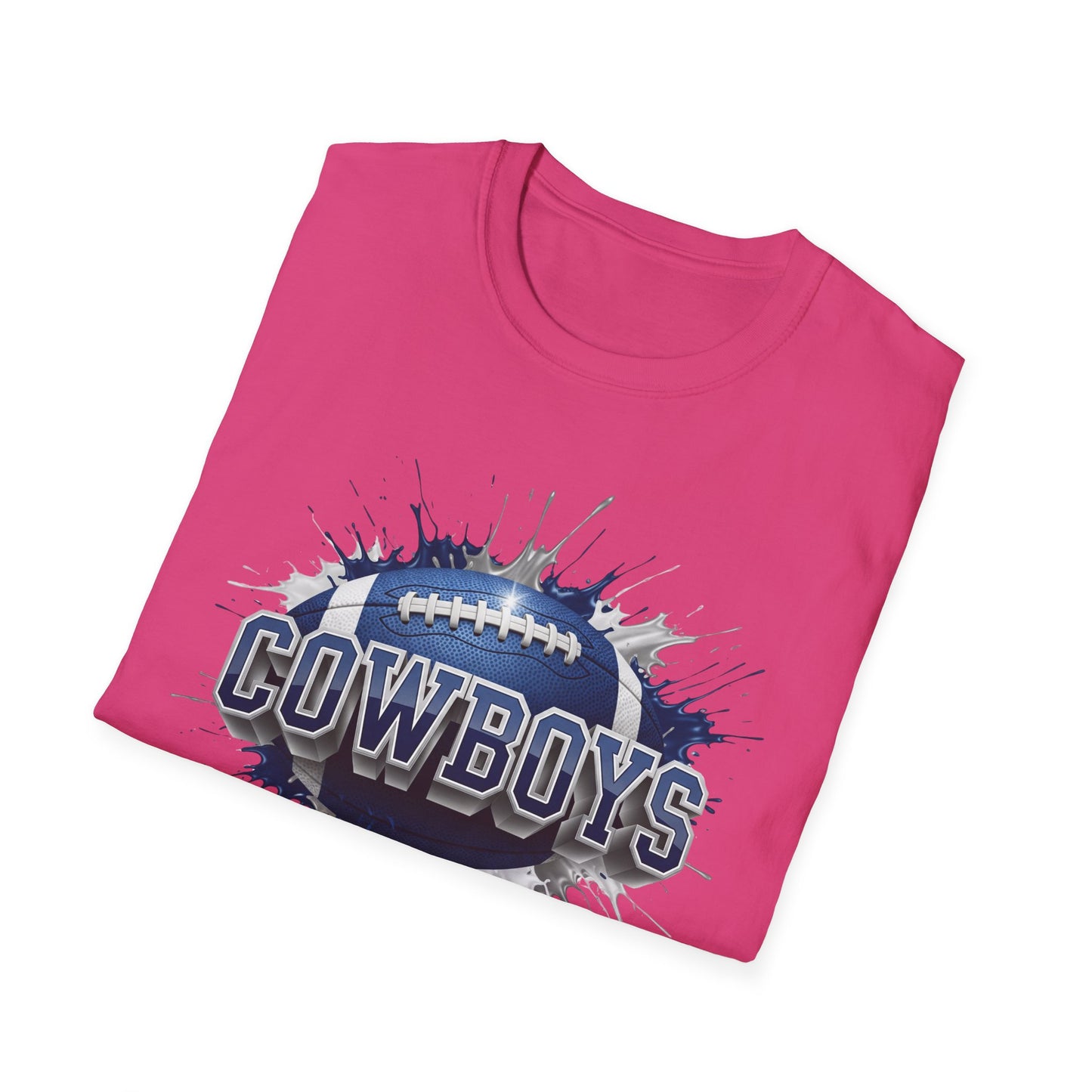 Dallas Football Unisex T-Shirt, Dallas Team Tee, Football Gift for Dallas Fans, Game Day Shirt, Sports Fan Apparel Football Tee