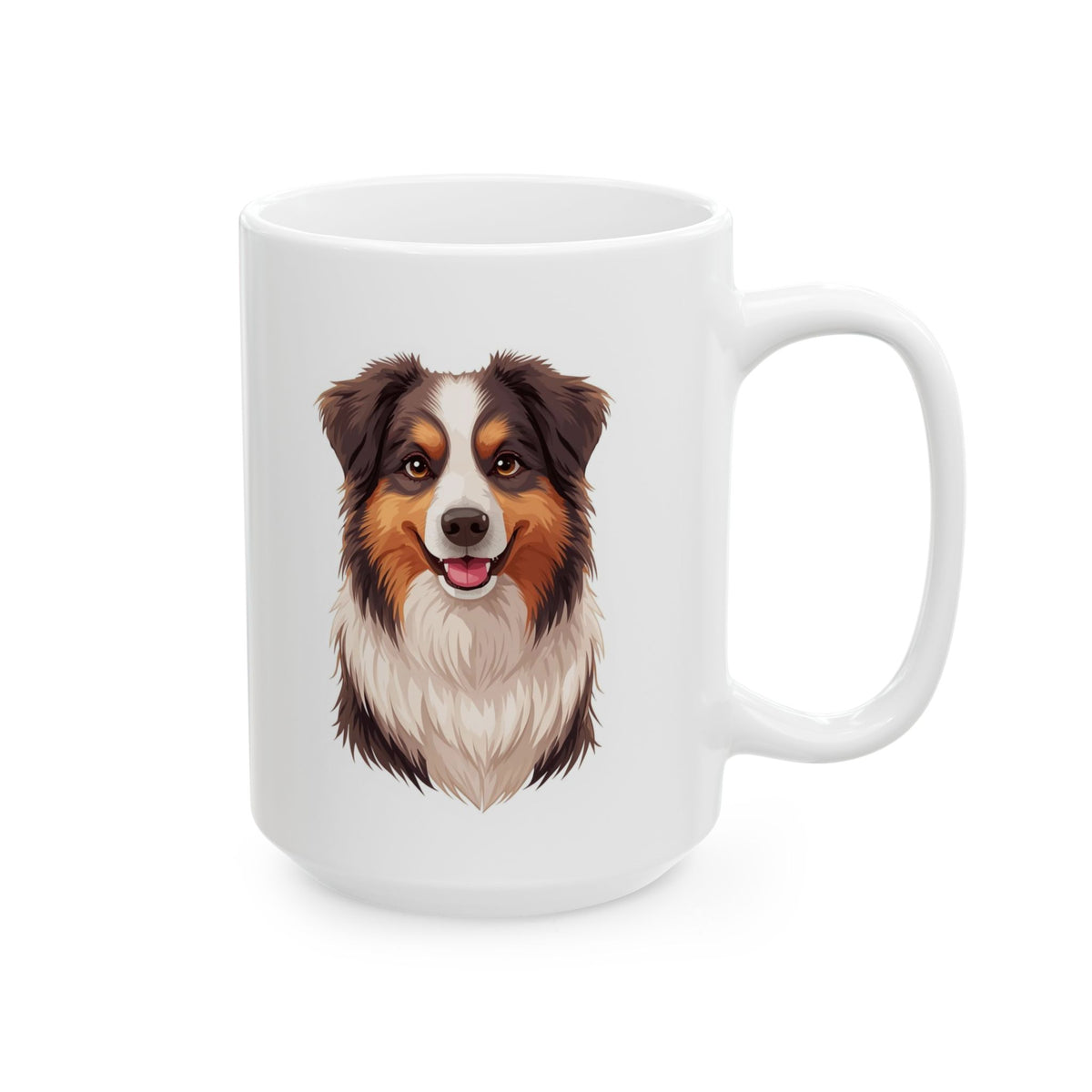 Australian Shepherd Coffee Mug, Aussie Dog Mug, Dog Lover Mug, Pet Parent Gift, Aussie Mom Dad Cup 11oz or 15oz, Dog Lover Gift