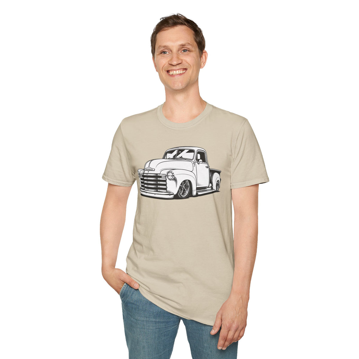 Vintage Pickup Truck Shirt, Classic Truck T-Shirt, Custom Truck Tee, Car Lover Gift, Garage Shirt