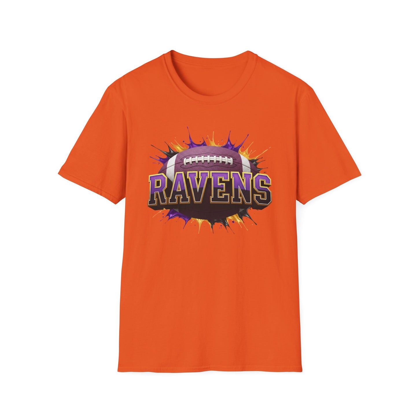 Baltimore Football Unisex T-Shirt, Baltimore Team Tee, Football Gift for Baltimore Fans, Game Day Shirt, Sports Fan Apparel Football Tee