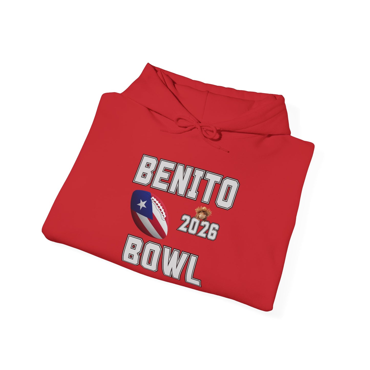 Benito Bowl Halftime Shirt 2026 Hoodie, Benito Bowl Hooded Sweatshirt, Football Fan Gift, Puerto Rico Heritage Hoodie, Boriqua Pride Gift