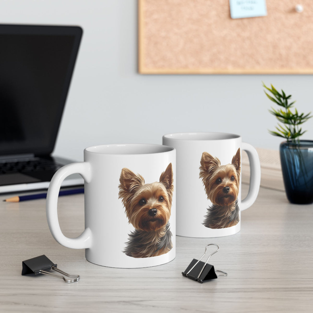 Yorkshire Terrier Mug, Yorkie Coffee Mug, Small Dog Lover Mug, Pet Parent Gift, Yorkie Mom Dad Cup 11oz or 15oz, Dog Lover Gift