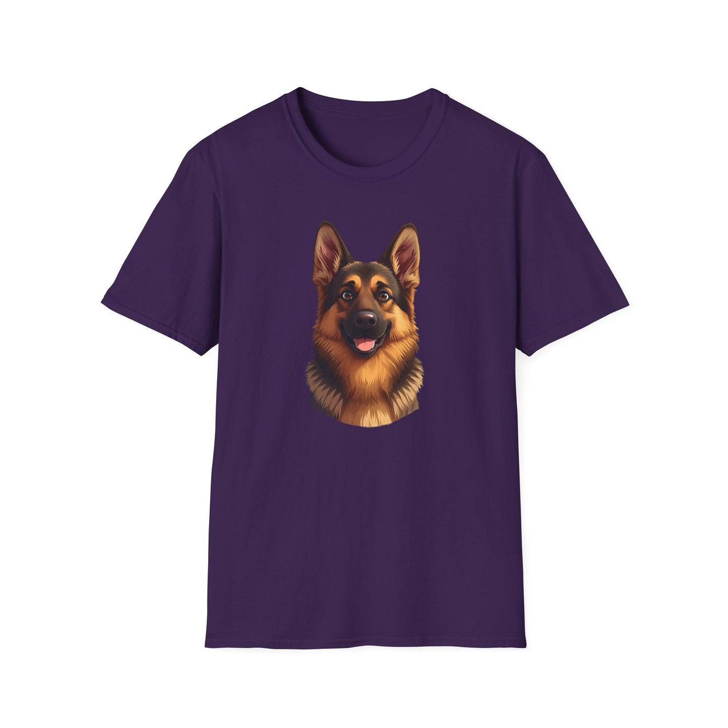 German Shepherd Dog Portrait Shirt – German Shepherd Dog Lover Gift, Cute Dog Mom Tee, Dog Dad Shirt, Pet Breed Apparel