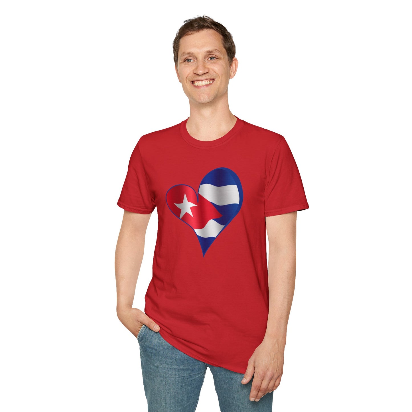 Cuba in my Heart T-Shirt, Cuba Shirt, Cuban Gift, Cuban Flag Shirt, Cubano Shirt, Cuban Flag shirt, Mother's Day Gift, Father's Day Gift