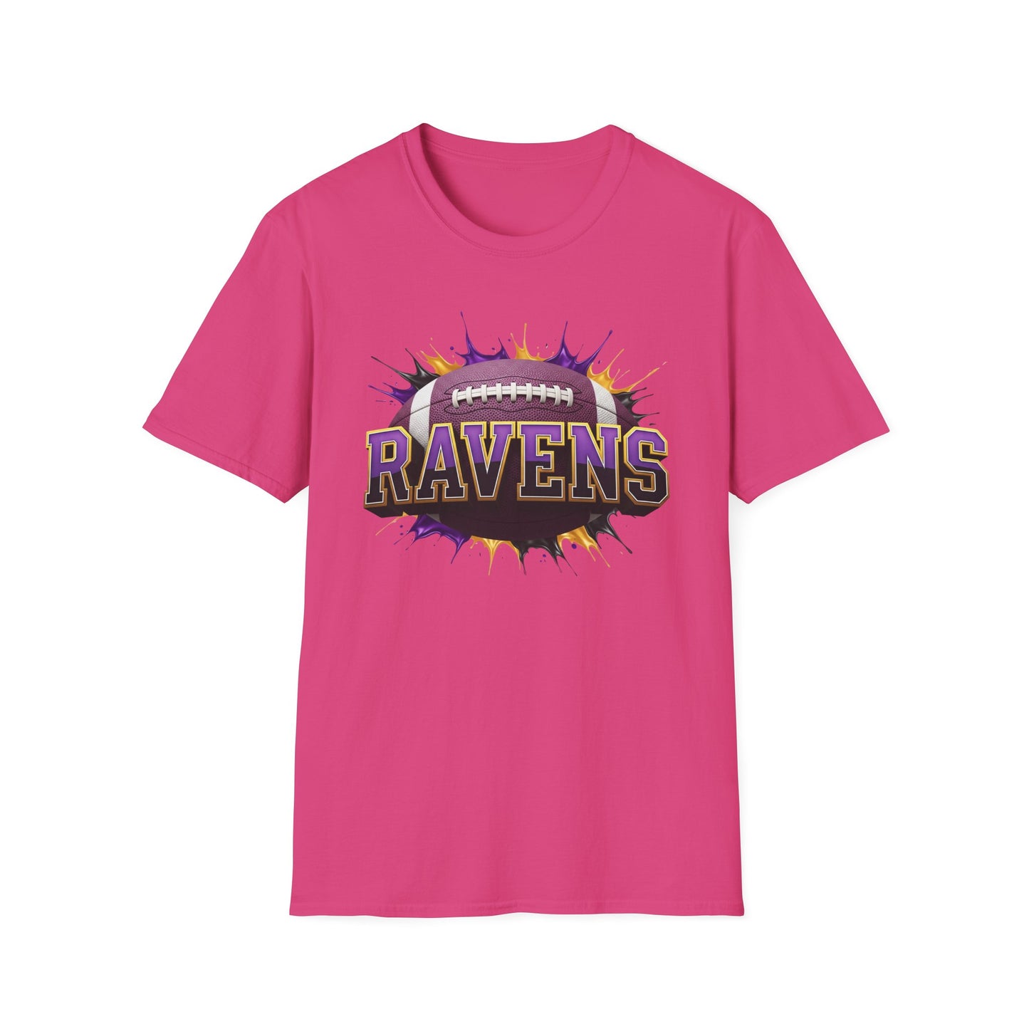 Baltimore Football Unisex T-Shirt, Baltimore Team Tee, Football Gift for Baltimore Fans, Game Day Shirt, Sports Fan Apparel Football Tee