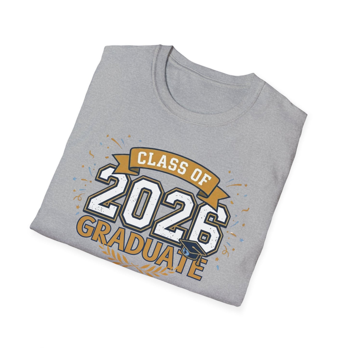 Class of 2026 Graduate T-Shirt – Graduation Gift Tee, Senior 2026 Shirt, High School or College Grad Celebration Apparel