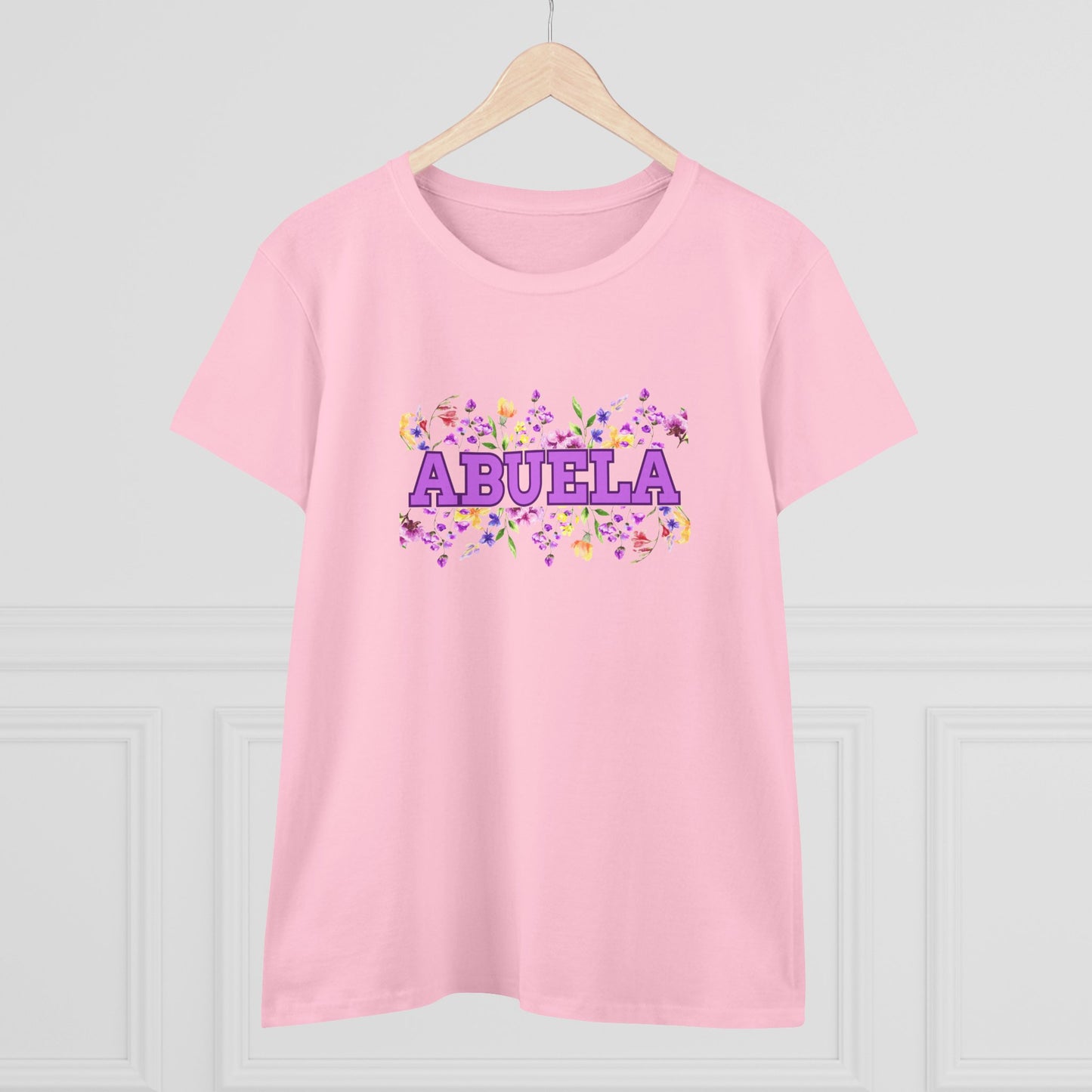 Abuela con Flores Shirt, Gift for Grandma, Gift for Abuela, Mothers Day Gift, Dia de las madres regalo, Abuela Gifts, Gift for Mom