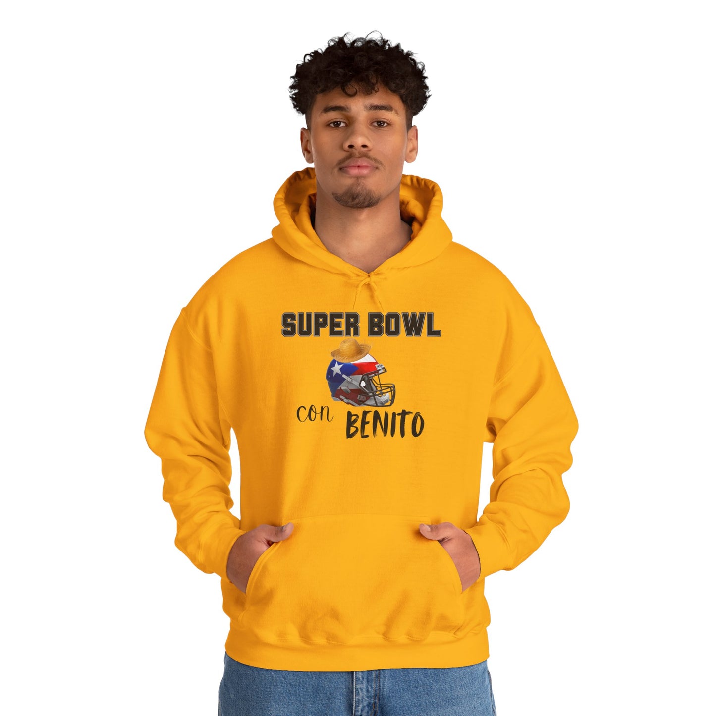 Benito Bowl Halftime Shirt 2026 Hoodie, Benito Bowl Hooded Sweatshirt, Football Fan Gift, Puerto Rico Heritage Hoodie, Boriqua Pride Gift