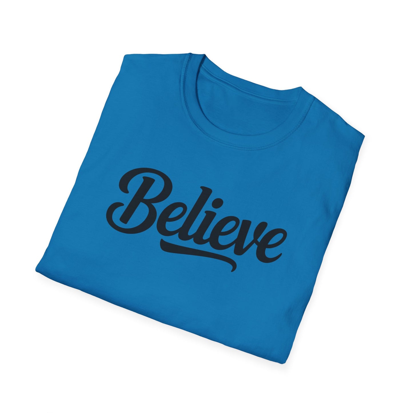 Believe T-Shirt – Inspirational Faith Shirt, Christian Motivational Tee, Positive Encouragement Apparel