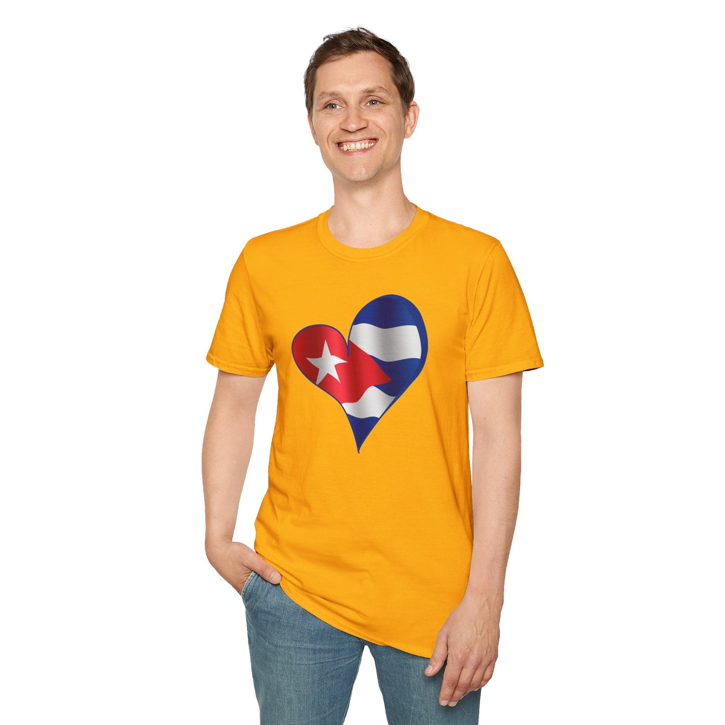 Cuba in my Heart T-Shirt, Cuba Shirt, Cuban Gift, Cuban Flag Shirt, Cubano Shirt, Cuban Flag shirt, Mother's Day Gift, Father's Day Gift