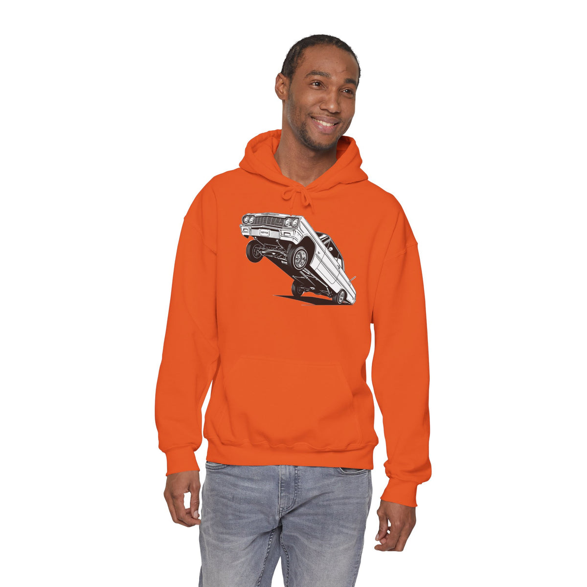 Classic Car Hoodie, Lowrider Car Hoodie, Vintage Auto Hoodie, Car Enthusiast Sweatshirt, Unisex Automotive Hoodie