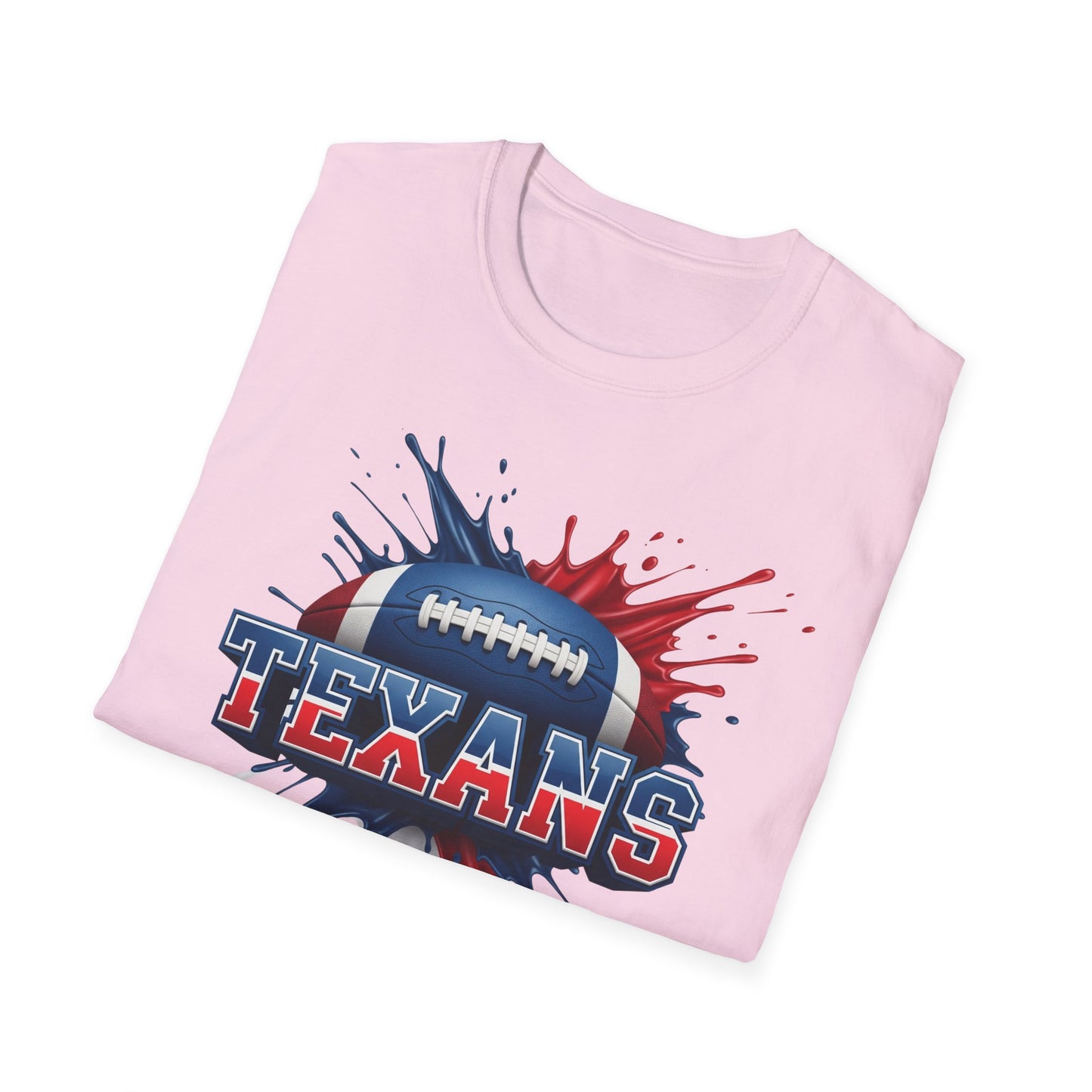 Houston Football Unisex T-Shirt, Houston Team Tee, Football Gift for Houston Fans, Game Day Shirt, Sports Fan Apparel, Football Tee